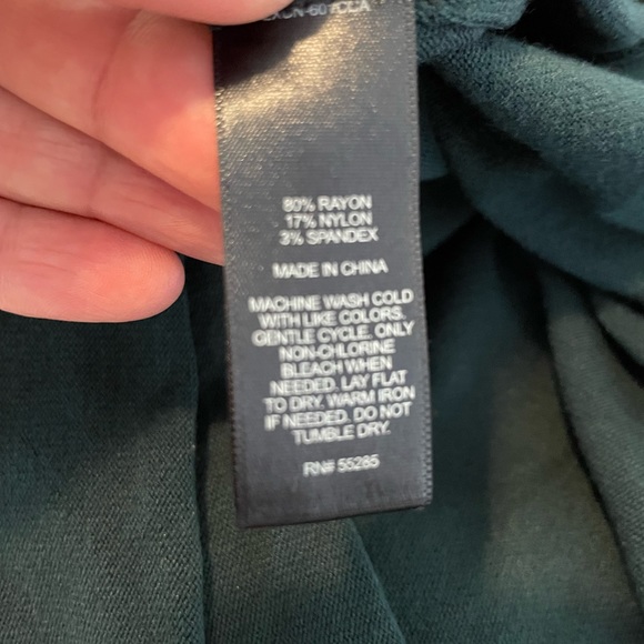 Express Green long sleeve dress - Picture 4 of 5